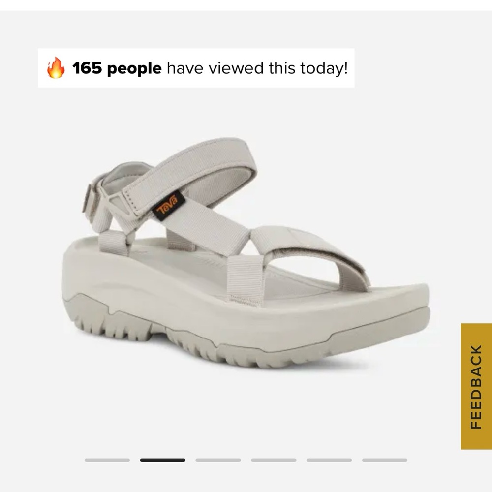 New in box Teva W Hurricane XLT2 Ampsole